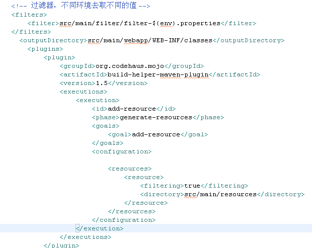 maven多环境配置