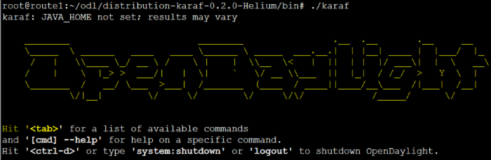 OpenDaylight 的 Helium (氦)版本安装
