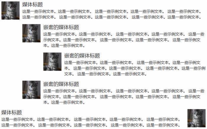 Bootstrap<基础二十七> 多媒体对象（Media Object）