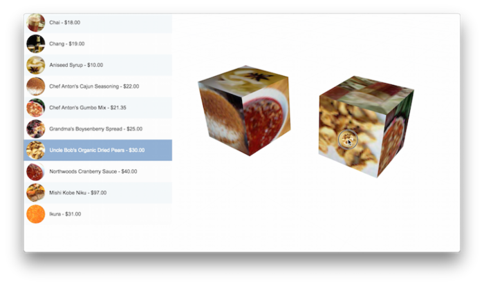 HT for Web列表和3D拓扑组件的拖拽应用