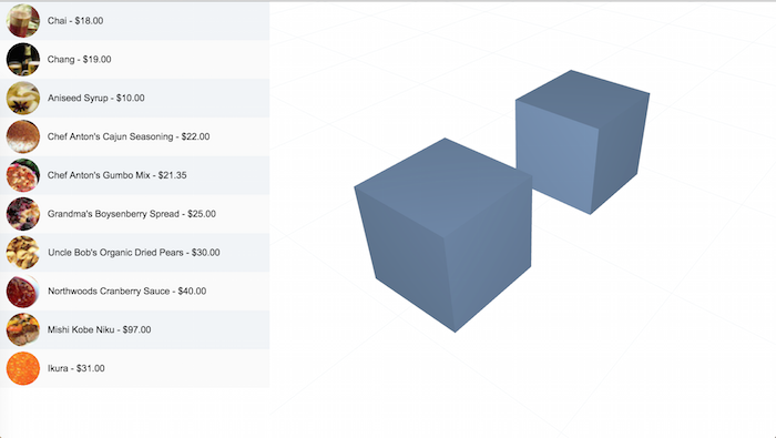 HT for Web列表和3D拓扑组件的拖拽应用
