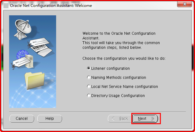 【Oracle】RHEL6.4-64位 安装oracle11.2.0.3(四) netca创建监听程序