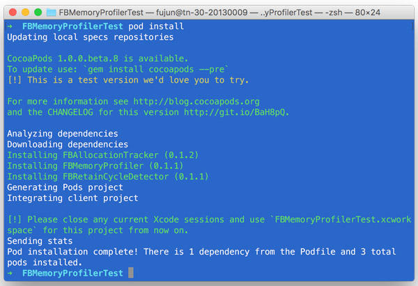 FBMemoryProfiler基础教程