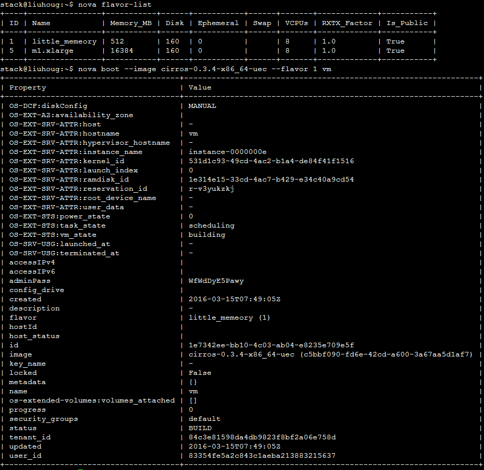 OpenStack运维中资源调度的错误排查