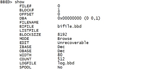【BBED】编译及基本命令(1)