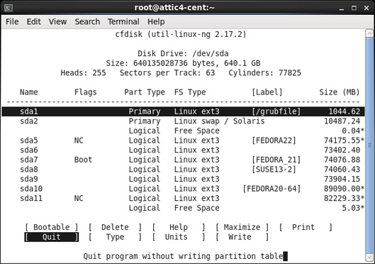 学习 Linux，101: 创建分区和文件系统
