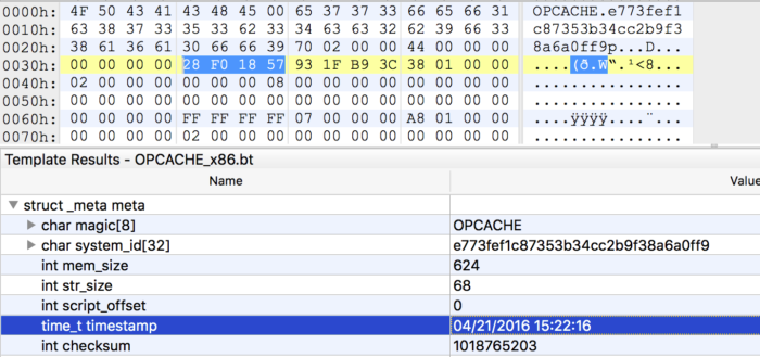 利用PHP 7中的OPcache来实现Webshell