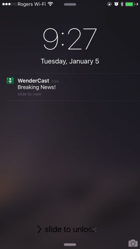 远程通知推送教程