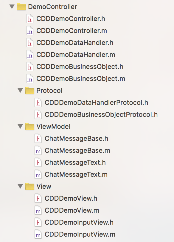 iOS应用层架构之CDD