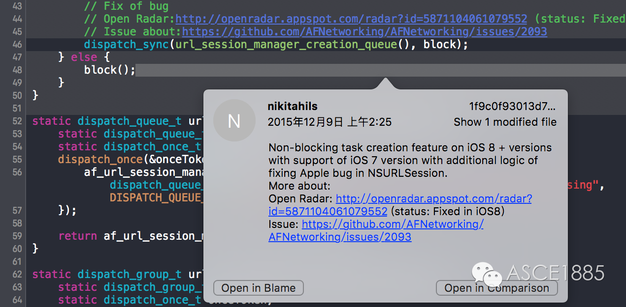 Android 和 iOS 团队开发中如何快速定位代码修改者等提交信息