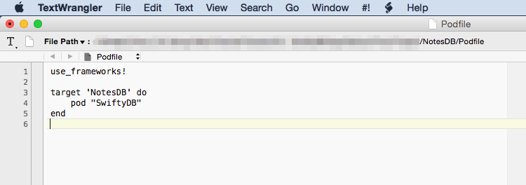 用 SwiftyDB 管理 SQLite 数据库