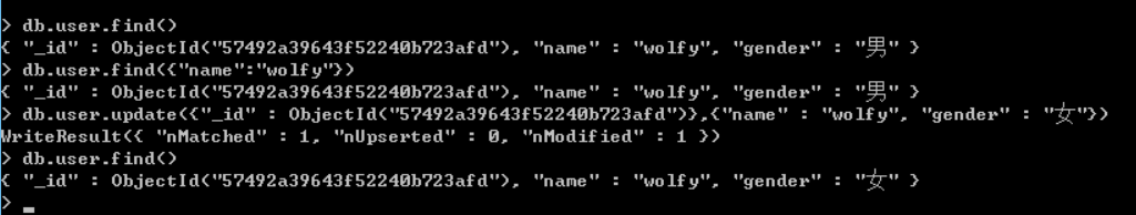[MongoDB]入门操作