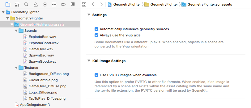 「从零开始」做一个水果忍者那样的游戏（Scene Kit 基础教程）第 2 节：节点