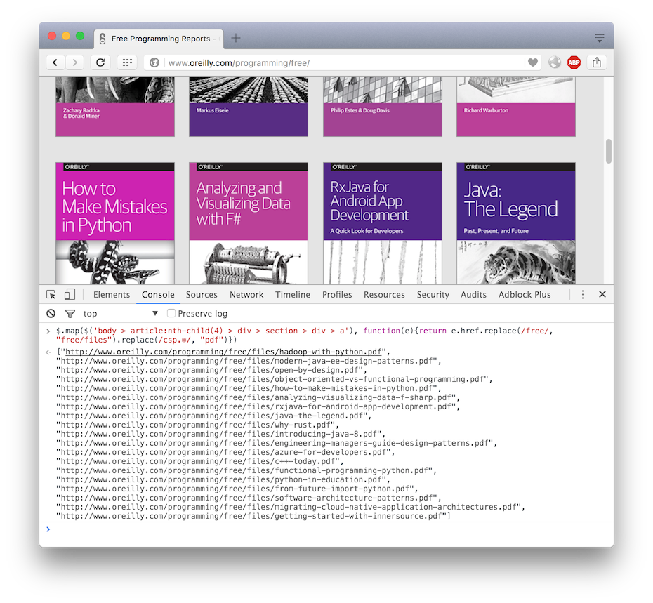 O'Reilly Free e-Books