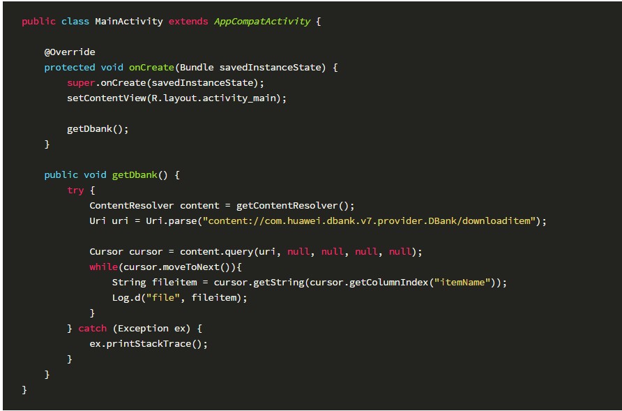 Android安全开发之Provider组件安全