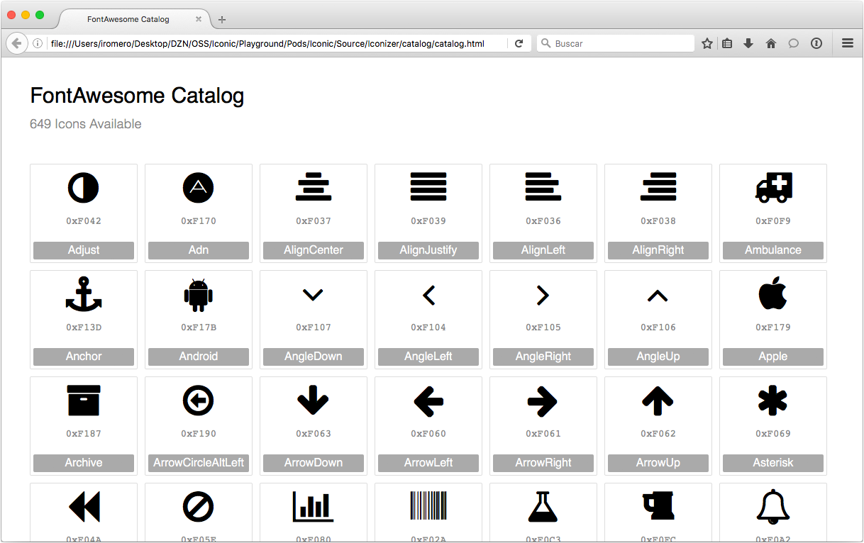 [iOS] 根据矢量字体文件生成实用的 Swift 本地渲染封装库