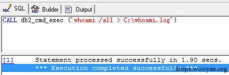 DB2在渗透中的应用