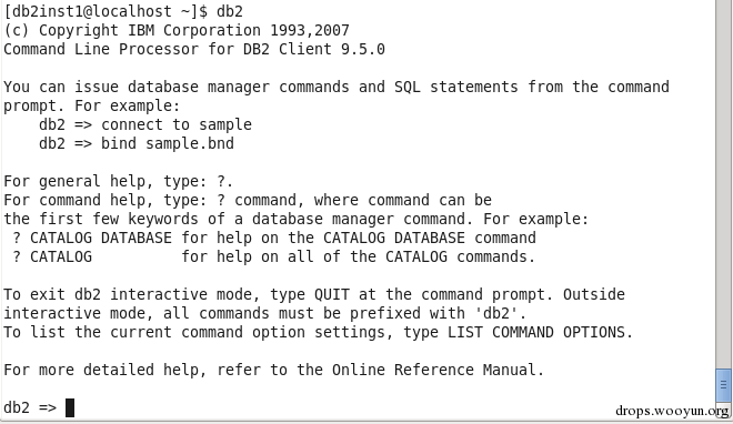 DB2在渗透中的应用