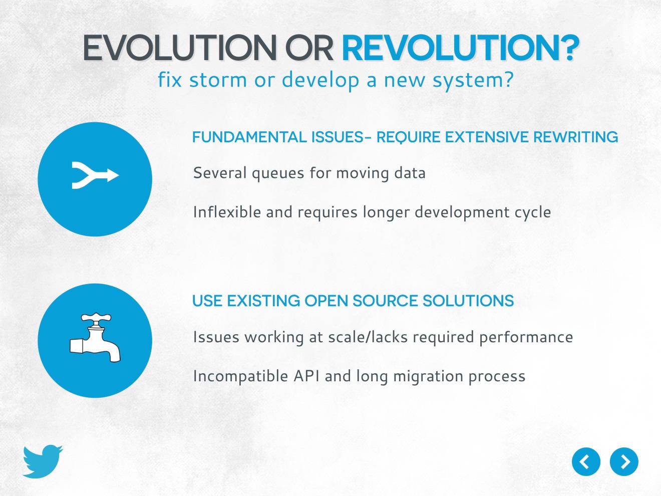 从Storm到Heron,Twitter的实时计算框架有哪些重大进化?