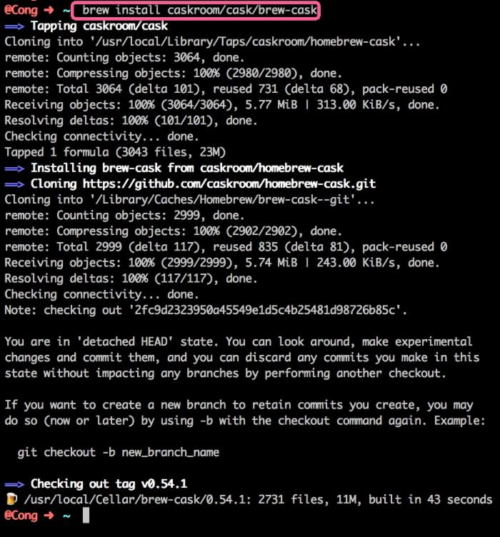 高效macbook工作环境配置