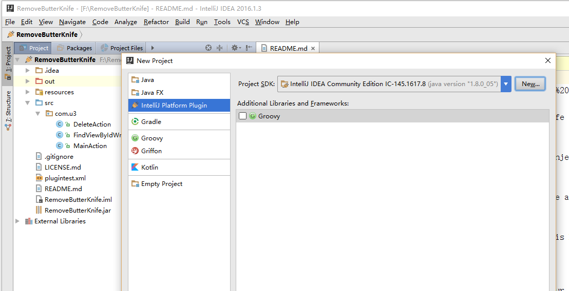 AndroidStudio插件开发——RemoveButterKnife从构思到实现