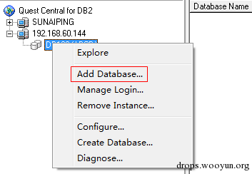 DB2在渗透中的应用