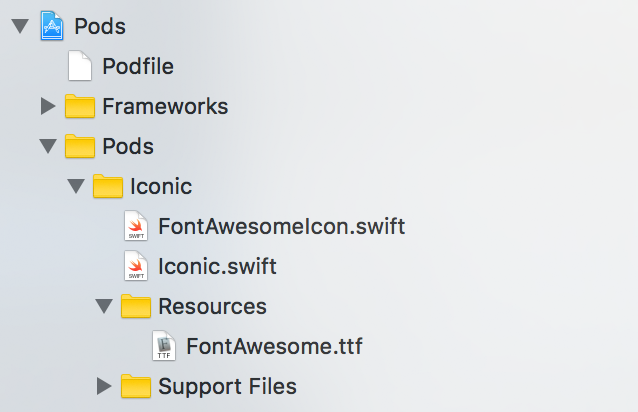 [iOS] 根据矢量字体文件生成实用的 Swift 本地渲染封装库
