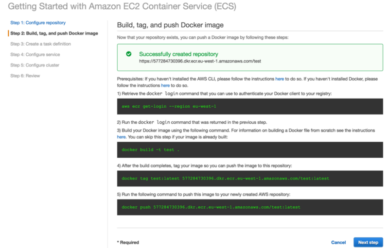 在Docker上运行.NET Core