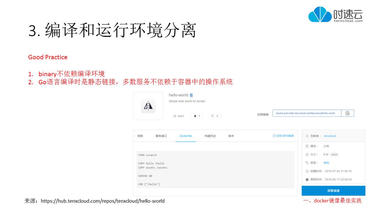【时速云线上分享】第九期：镜像构建优化之路