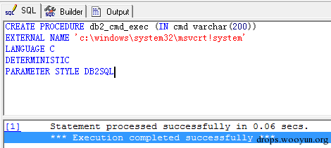 DB2在渗透中的应用