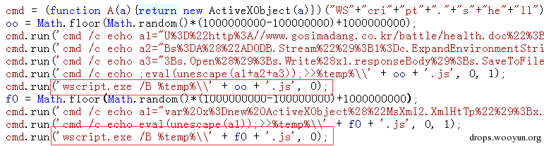 一个用于定向攻击的JavaScript远控木马分析