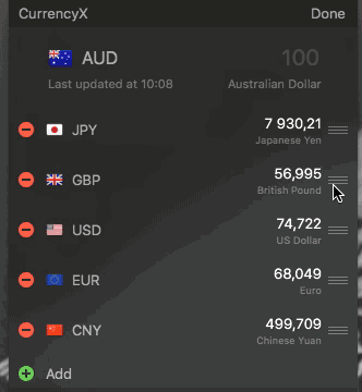 [iOS] Cocoa：NSTableView 实现类似 Dock 的拖拽排序