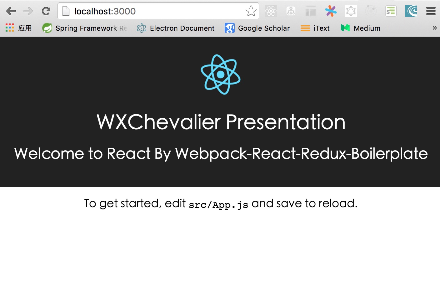 使用 Facebook 的 create-react-app 快速构建 React 开发环境