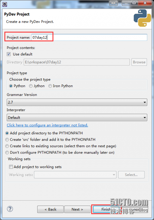 使用Eclipse编写Python代码（又名Eclipse的使用）