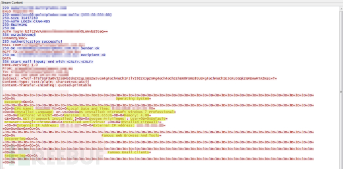 如何逆向破解HawkEye keylogger键盘记录器，进入攻击者邮箱？