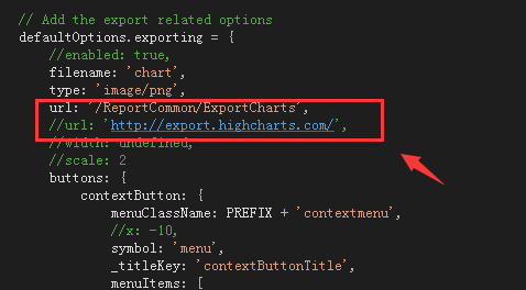 HighChats报表使用C#mvc导出本地图片