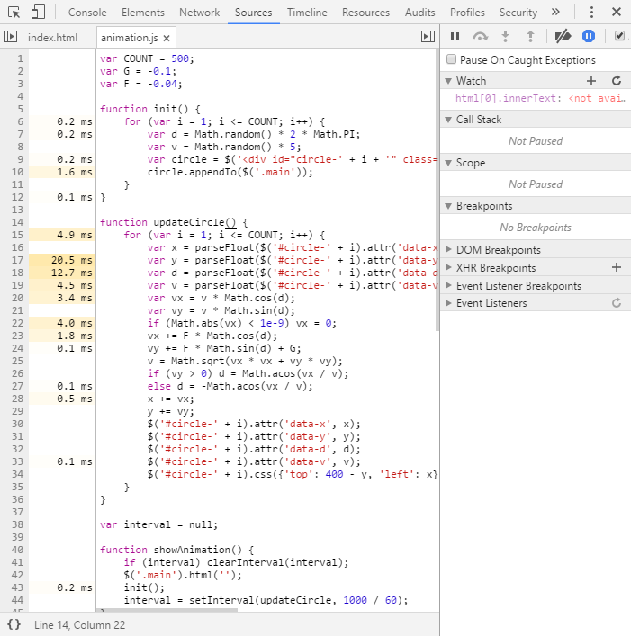 使用 Chome Timeline 来优化页面性能