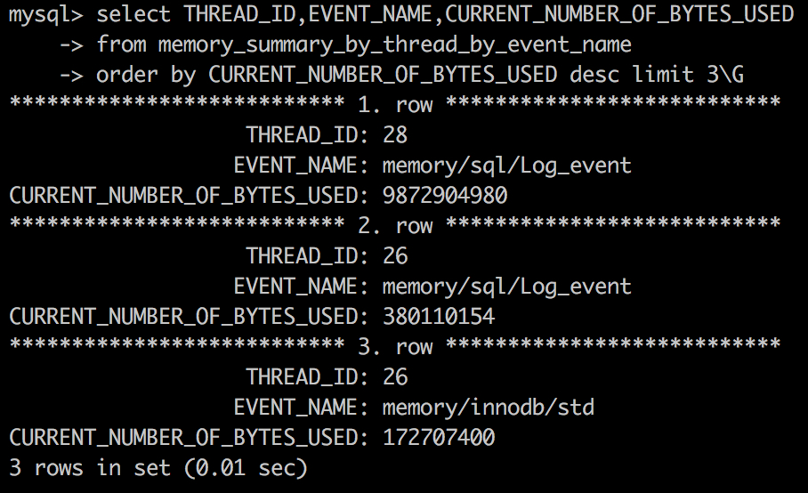 MySQL案例-内存使用率无限增长