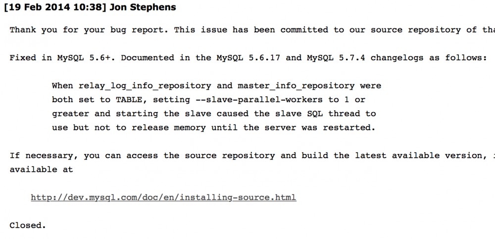 MySQL案例-内存使用率无限增长
