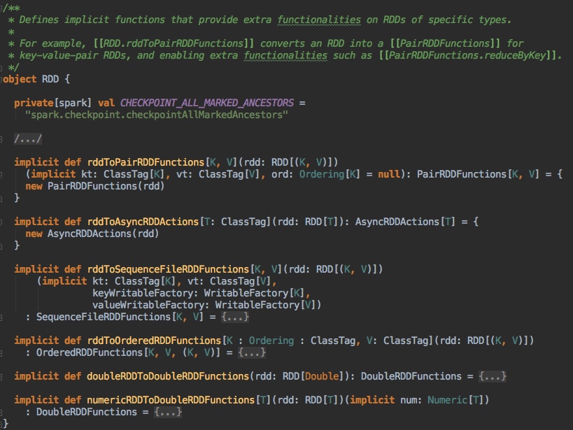 深入理解 Spark RDD 抽象模型和编写 RDD 函数