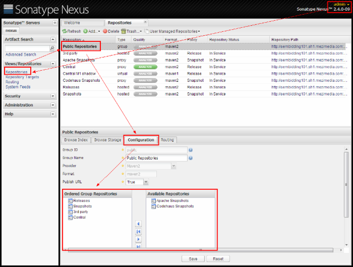 Linux下使用nexus搭建maven私服