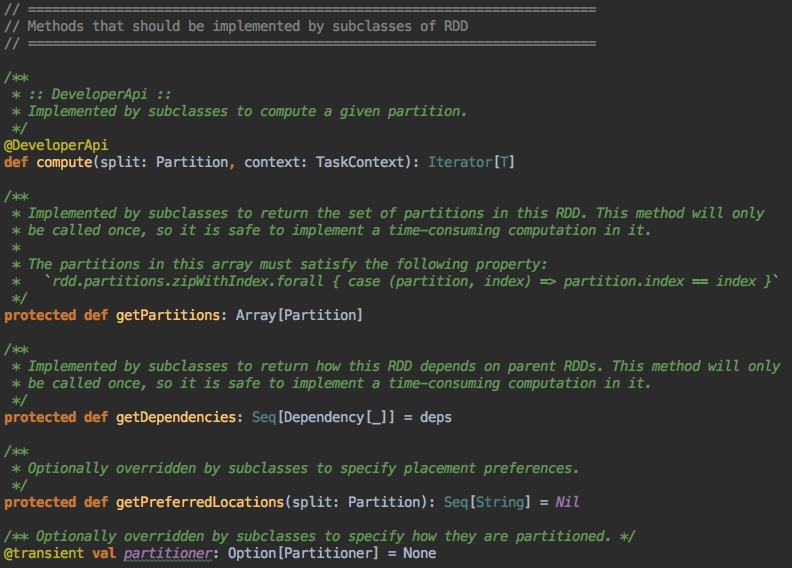 深入理解 Spark RDD 抽象模型和编写 RDD 函数