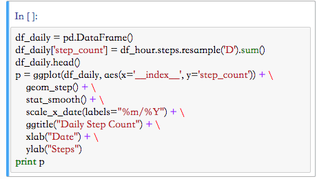 iPhone 步行数据分析