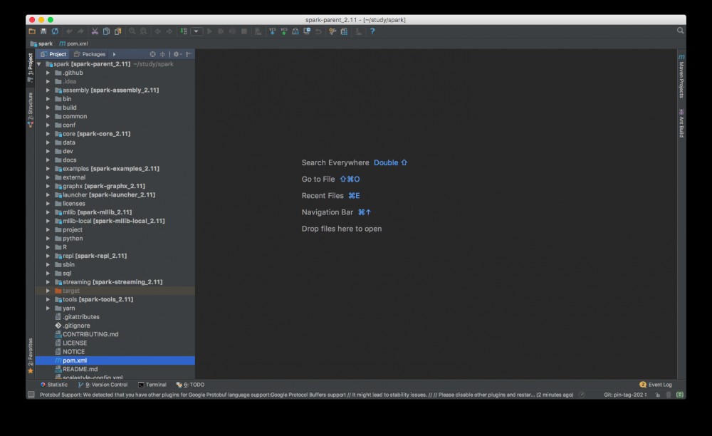 搭建 Spark 源码研读和代码调试的开发环境