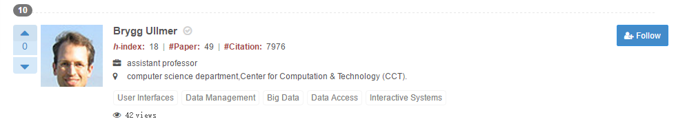 2016年机器学习领域百大影响力学者：吴恩达位列榜首