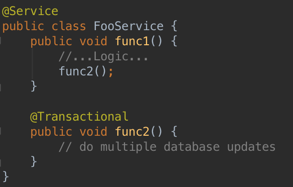 Spring数据库事务