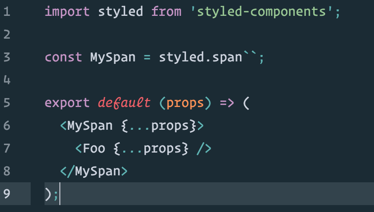 我与styled-components有个约会