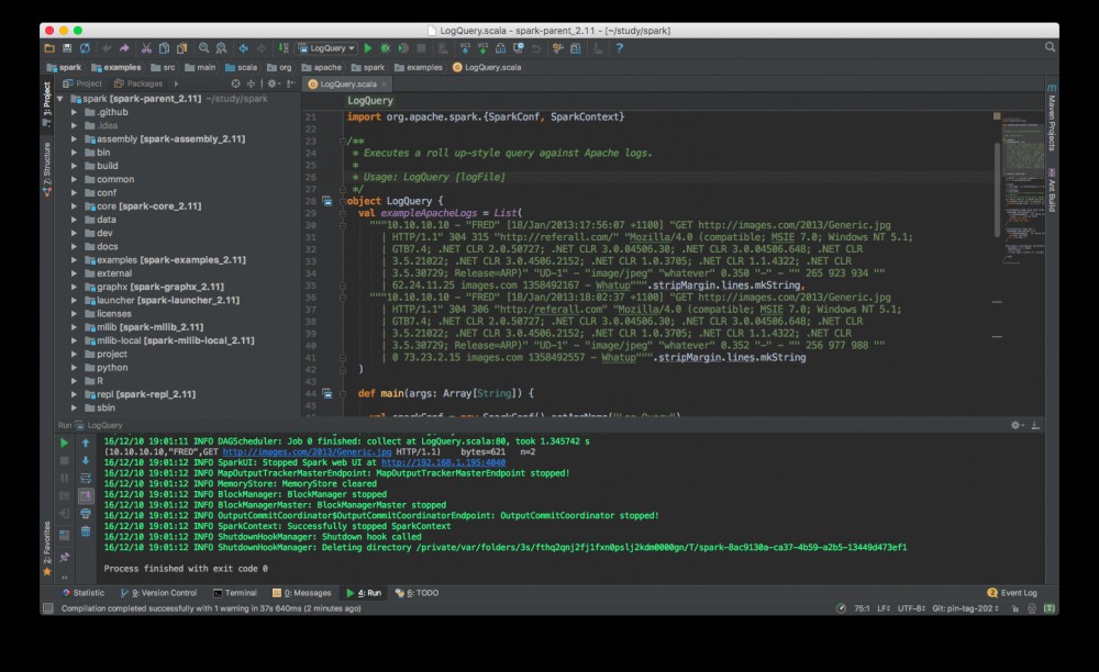 搭建 Spark 源码研读和代码调试的开发环境