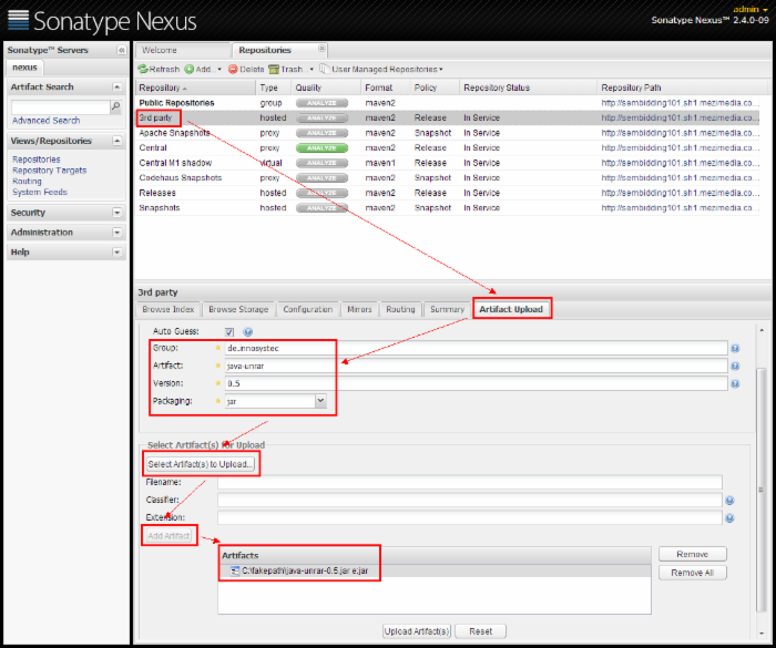 Linux下使用nexus搭建maven私服