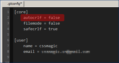 GitHub 第一坑：换行符自动转换